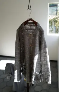 柿乃葉 maatee&sons HandEnbroideryKnitJacket