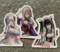 勝利の女神 コラボカフェ 特典 ピック 3種　and GALLERY