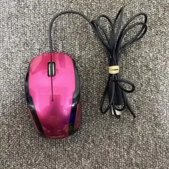iBUFFALO 有線マウス ピンク