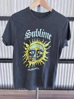 XL サブライム バンドTシャツ 太陽ロゴ ボックスシルエット フェード