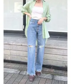 Ungrid シアールーズシャツ