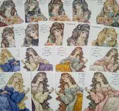 人物ステッカー♪MSet ３月。残り2Set