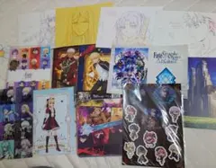fate fgo カード シール ノート セット