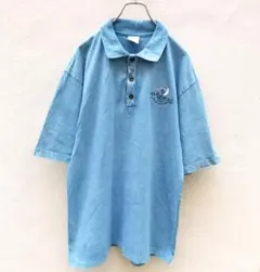90s ウォッシュ加工 MARLIN SPORTSWEAR ポロシャツのサムネイル