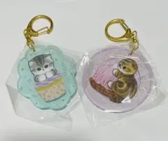 モフサンド　カップケーキ　ケーキ　アクリルキーホルダー　2　mofsand