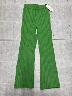 新品 8800円 MOUSSY ニットパンツ レギンス タイトボディ マウジー