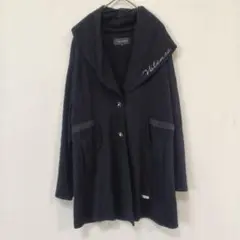 バレンザ VALENZA ブラックカーディガン 黒 40 L クリスタルガラス