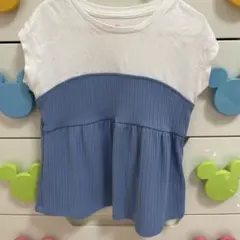 GU ペプラムTシャツ 120