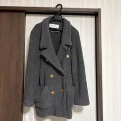 DOUBLE STANDARD CLOTHING ボアコート 36のサムネイル