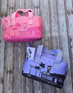 トレダージョーズ　トレジョ　ミニ保冷バック　ピンク　ラベンダー　2個セット