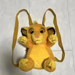 ライオンキング　シンバ ぬいぐるみリュック
