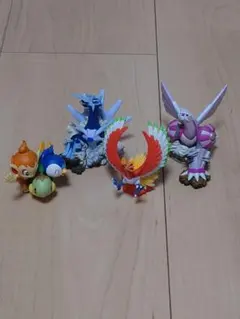 ポケモン フィギュア ホウオウ ディアルガ パルキア たびだちの仲間 予約特典