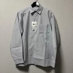 UNIQLO C ブロードオーバーサイズシャツ ストライプ size M
