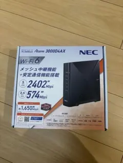 【ほぼ新品】NEC Aterm 3000D4AX Wi-Fi 6ルーター