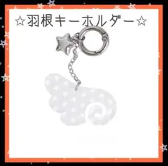 キーホルダー 羽 星 チャーム 制服バッグ 通学 バッグ ウィッシュコア 地雷系