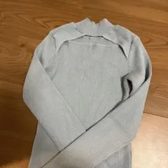 ラグナムーン デコルテオープンリブニット