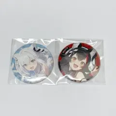 ホロライブ 6th 缶バッジ 白上フブキ 大神ミオ - メルカリ