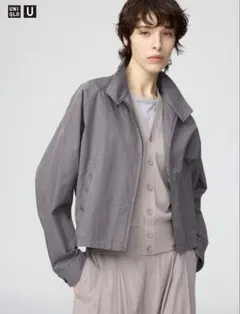 ショートブルゾン UNIQLO U 2026 ユニクロU Mサイズ - メルカリ