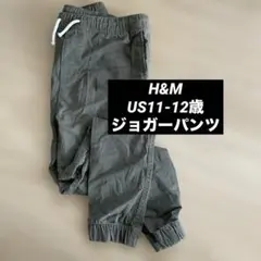 H&M キッズ12歳　ジョガーパンツ　カーキ