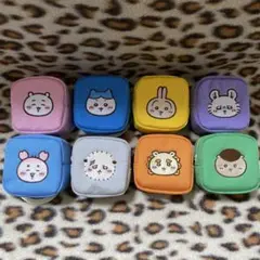 ちいかわ カラビナつき刺繍スクエアミニポーチ 全8種 コンプリートセット