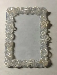 【硬質ケースホイップデコ】白〜透明