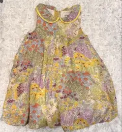 【美品】LOVE&PEACE&MONEY ワンピース　110のサムネイル