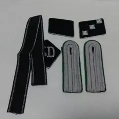 ドイツ連邦国境警備隊(BGS)肩章3ペアセット(縫い込み式) 肩章 階級章