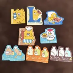 ローソン ノラネコぐんだん すみっコぐらしステッカー　コンプリートセット