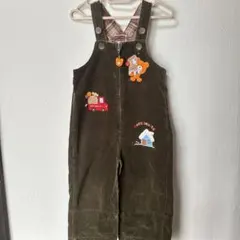 ミキハウスホットビスケット　90サイズ オーバーオール