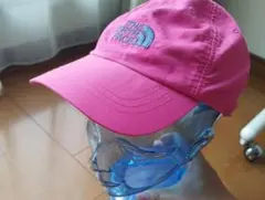 THE NORTH FACE ピンクキャップ YOUTH、キッズのMサイズ