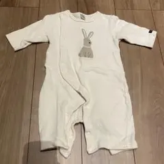 フタフタ　美品＊可愛いうさぎロンパース