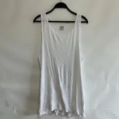 【2XL】フルーツオブザルーム タンクトップ 白 カットオフ グランジ US古着のサムネイル