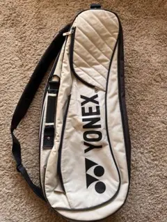 YONEX バドミントンバッグ アイボリー