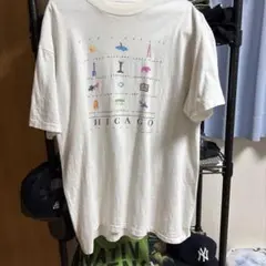 Hanes シカゴ Tシャツ XL