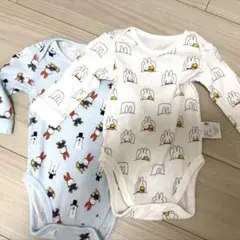 ミッフィー ボディスーツ 2点セット サイズ70 ロンパース　ユニクロ