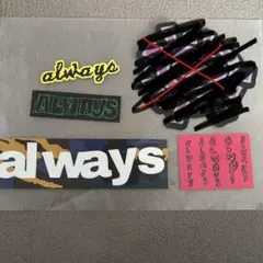 Always バラ売り⭕️ ステッカー スケボー ストリート 2026年最新】ALWAYS スケートボードの人気アイテム - メルカリ