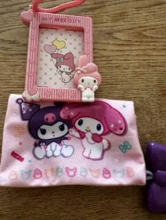 ハッピーセット★マイメロ★巾着&カードケース