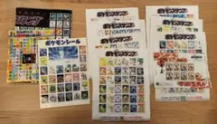 ポケモンスタンプ　ポスター、シール等11点