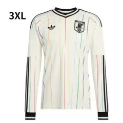 5XL 新品アディダス 日本代表 アウェイ レプリカ ユニフォーム 長袖 緑 