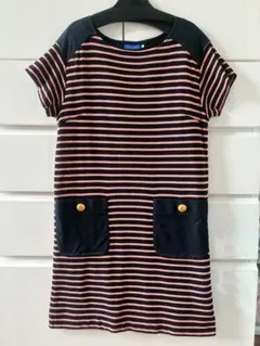 BLUE LABEL ストライプワンピース 38 半袖