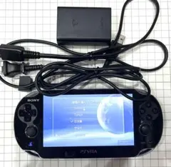 PS Vita PCH-1100 本体 ブラック メモリーカード8ＧＢ付