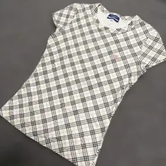 BURBERRY BLUE LABLEチェック柄 半袖Tシャツ 38