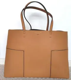 TORY BURCH トリーバーチ ブロックT トートバッグ ポーチ付き