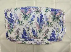 ローラーアシュレイ　花柄布製ポーチ