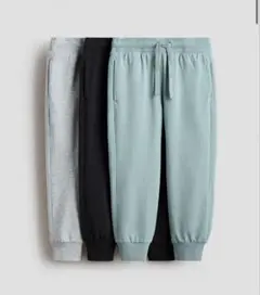 h&m ジョガーパンツ3枚セット（120cm)