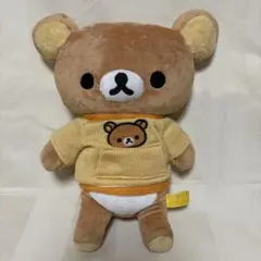 リラックマ ハートのニットぬいぐるみ ペア 新品、タグ付 当時物 新品未使用品 リラックマふかふかワッフルぬいぐるみBIG タグ