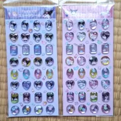 サンリオ　ハローキティ　マイメロ　 クロミ ストーンシールセット