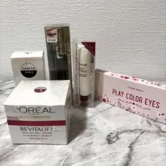 化粧品詰め合わせ✨ロレアル エイジングクリーム レブロン メイクアップベースのサムネイル