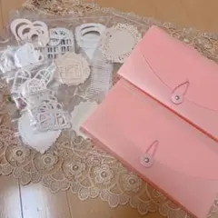 蛇腹ファイル 紙モノ コラージュ素材 ダイカット おすそ分けファイルのサムネイル