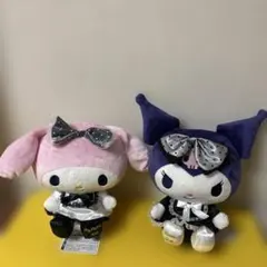 早いもの勝ち　マイメロクロミちゃんぬいぐるみセット